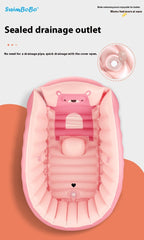 Portable Inflatable Baby Bathtub
