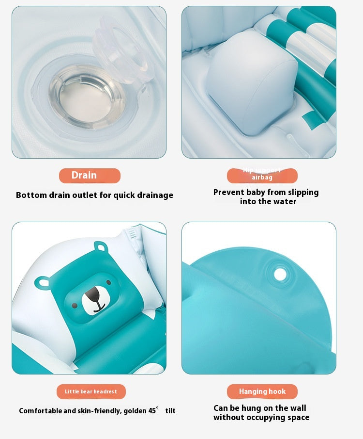 Portable Inflatable Baby Bathtub
