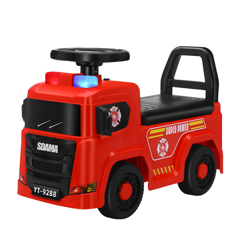 Kids Ride-On Fire Truck & Police Car
