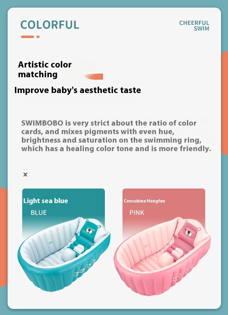 Portable Inflatable Baby Bathtub