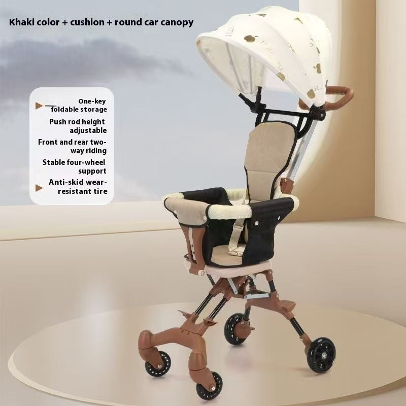 Ultra-Lightweight Double-Sided Stroller