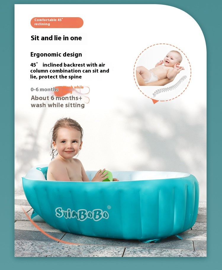 Portable Inflatable Baby Bathtub