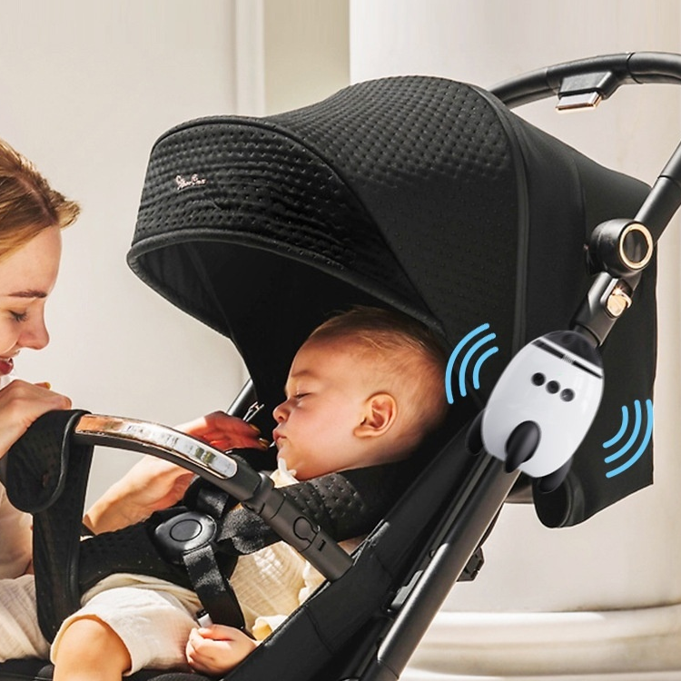 Portable Baby Rocker with White Noise & Bluetooth