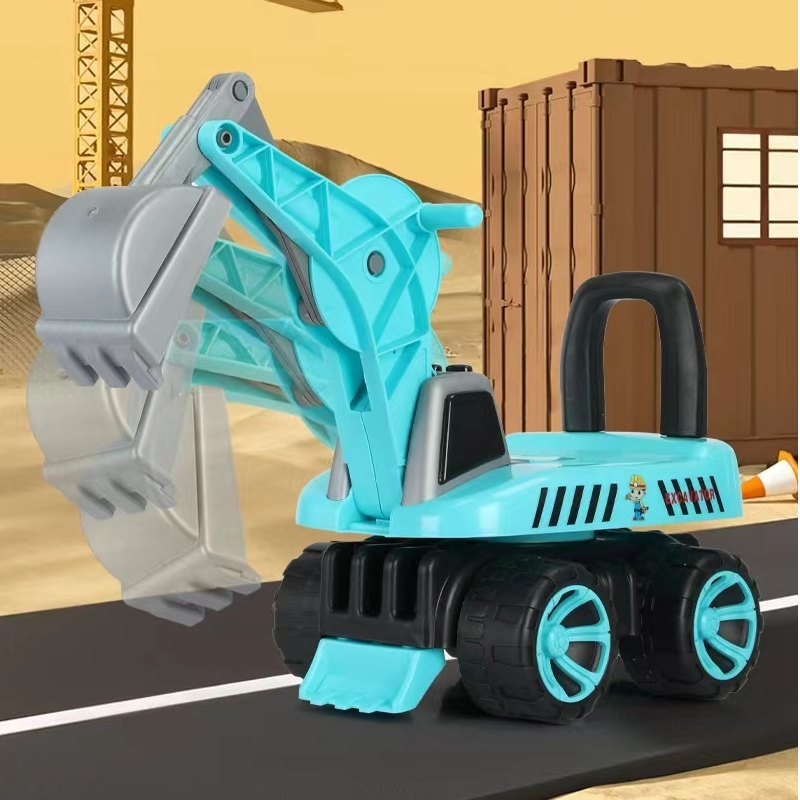 XXL Kids Ride-On Excavator Toy