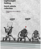 Ultra-Lightweight Double-Sided Stroller