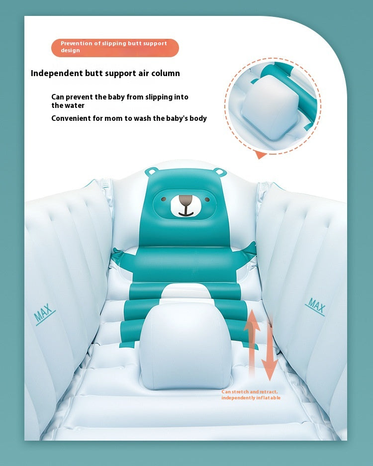 Portable Inflatable Baby Bathtub