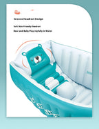 Portable Inflatable Baby Bathtub