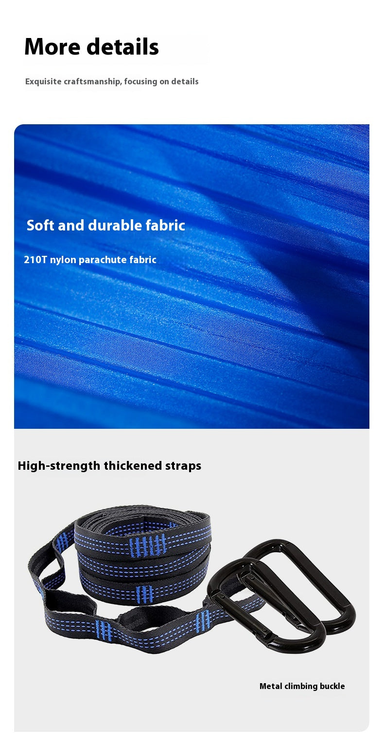 Double Inflatable Hammock with Mosquito Net