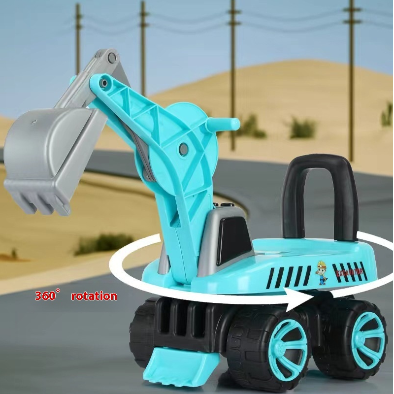 XXL Kids Ride-On Excavator Toy